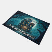 家幽霊のよく出る屋 |ハッピーハローウィン ドアマット (アングル)