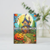 家幽霊のよく出る屋 |ハッピーハローウィン ポストカード (スタンド正面)