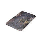 家幽霊のよく出る屋 |不気味満月の木とこうもり バスマット (アングル)