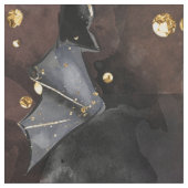 家幽霊のよく出る屋 |不気味満月の木とこうもり ファブリック (見本)