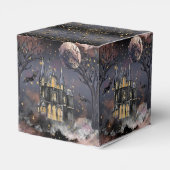 家幽霊のよく出る屋 |不気味満月の木とこうもり フェイバーボックス (裏面サイド)