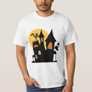 家幽霊のよく出る漫画 Tシャツ
