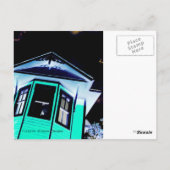 家幽霊のよく出る葉書（カルガリー，カナダ） ポストカード (裏面)