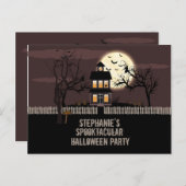 家幽霊のよく出る インビテーションポストカード (正面/裏面)