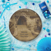 家幽霊のよく出る（カスタマイズ可能） ペーパープレート (パーティー)