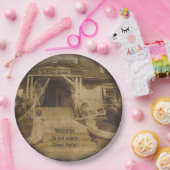 家幽霊のよく出る（カスタマイズ可能） ペーパープレート (パーティー)