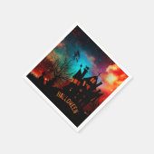 家幽霊のよく出る スタンダードカクテルナプキン (角)