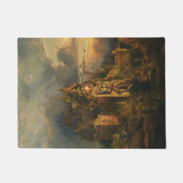 家幽霊のよく出る ドアマット