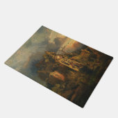 家幽霊のよく出る ドアマット (アングル)