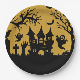 家幽霊のよく出る ペーパープレート