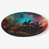 家幽霊のよく出る ペーパープレート (アングル)