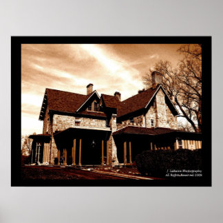 家幽霊のよく出る ポスター