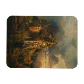 家幽霊のよく出る マグネット (横)