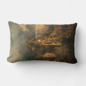 家幽霊のよく出る ランバークッション (正面)