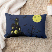 家幽霊のよく出る ランバークッション (ブランケット)