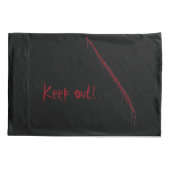 家幽霊のよく出る 枕カバー (裏面-左)