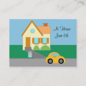 家庭で住所 コーリングカード (裏面)