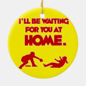 家庭で待っています セラミックオーナメント (裏面)