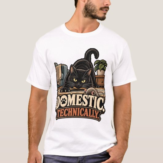 家庭で技術的に Tシャツ (正面)