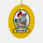 家庭で最も偉大な作品ママ女性漫画 セラミックオーナメント (右)