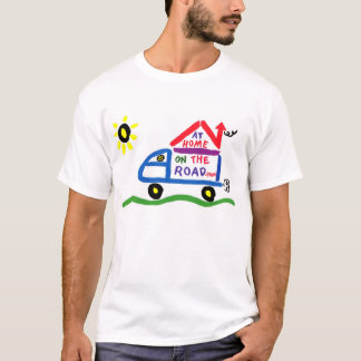 家庭で道で Tシャツ