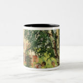 家庭で、1914-18年 ツートーンマグカップ (中央)