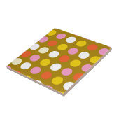 家庭とビジネス、明るい色の水玉模様。 タイル (側面)