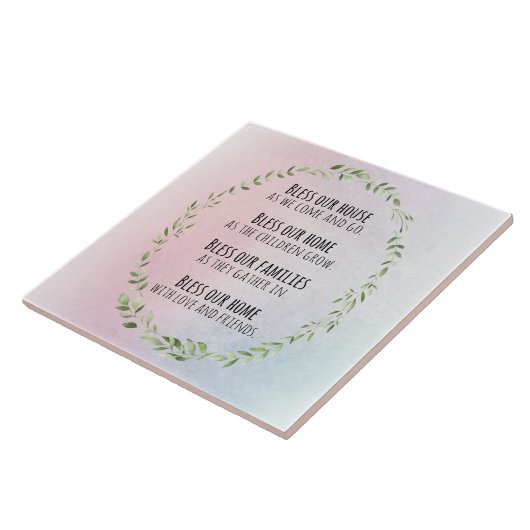 家庭と家庭の柱のための恵み タイル (側面)