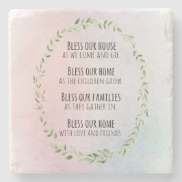 家庭と家族のための恵み ストーンコースター