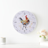 家庭と愛 ラージ壁時計 (ホーム)