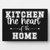 家庭のハートを台所にする フォトプラーク (正面)