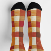 家庭のパッチワーク ソックス (上部)