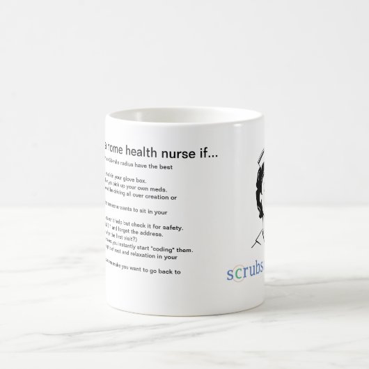 家庭の健康のナースを…あなたは知っています コーヒーマグカップ (中央)