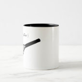 家庭の女神のコーヒー・マグ ツートーンマグカップ (中央)