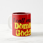 家庭の女神のマグ ツートーンマグカップ (正面左)