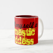 家庭の女神のマグ ツートーンマグカップ (正面右)