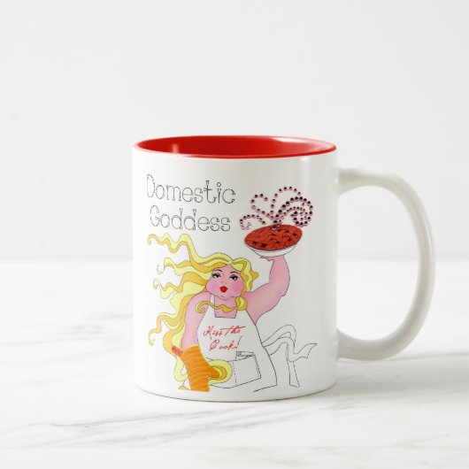 "家庭の女神" -キス調理師!ツートーンコーヒー ツートーンマグカップ (右)