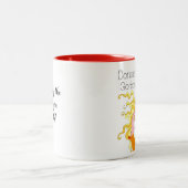 "家庭の女神" -キス調理師!ツートーンコーヒー ツートーンマグカップ (中央)