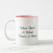 "家庭の女神" -キス調理師!ツートーンコーヒー ツートーンマグカップ (左)