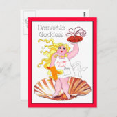 "家庭の女神" -キス調理師! ポストカード (正面/裏面)