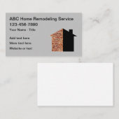 家庭の改造と改修 名刺 (正面/裏面)