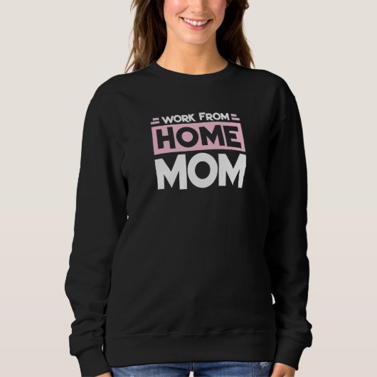 家庭の母から仕事1 スウェットシャツ (正面)