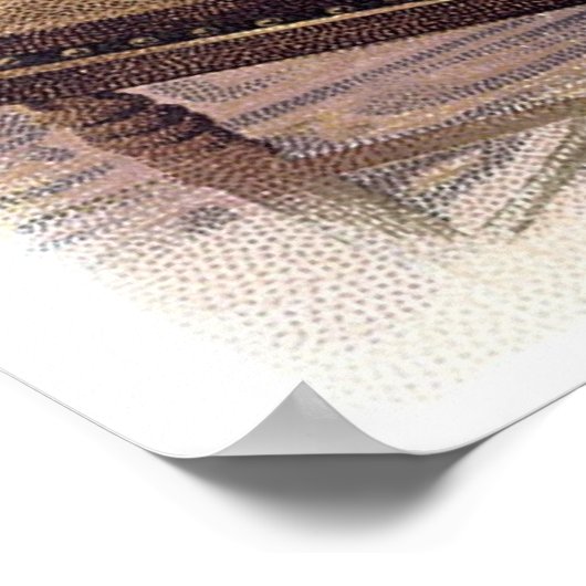 家庭の裁縫機械女の子の電話 ポスター (角)