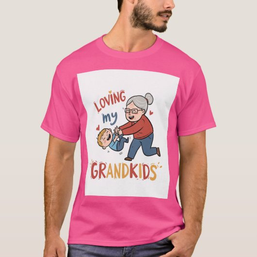 家庭の鼓動:家族の絆を大切にする Tシャツ (正面)