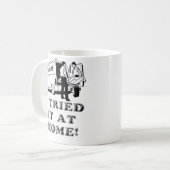 家庭内のおもしろマグカップ コーヒーマグカップ (正面左)