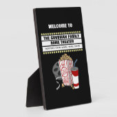 家庭内パーソナライズされた映画館 フォトプラーク (側面)