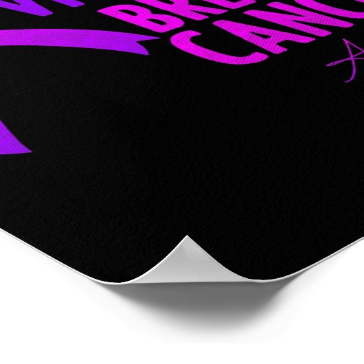 家庭内暴力と乳がん認識度モント ポスター (角)