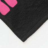 家庭内暴力の乳がん認知月He フリースブランケット (角)