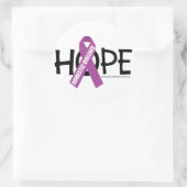 家庭内暴力の希望 ラウンドシール (バッグ)