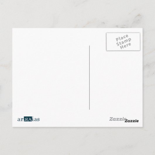 家庭内暴力の禁止 ポストカード (裏面)